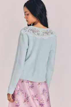 LoveShackFancy Brandie Cardigan Sweater