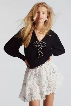 LoveShackFancy Leonora Pullover Sweater Sale