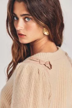 LoveShackFancy Sale Branton Cashmere Cropped Cardigan