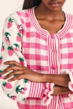 LoveShackFancy Keoni Cardigan Sweater