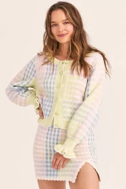 LoveShackFancy Keoni Cardigan Sweater