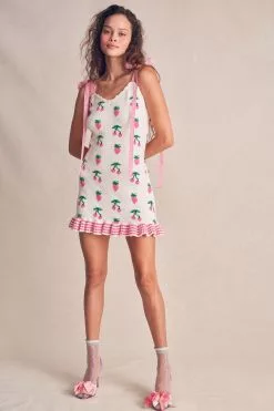 LoveShackFancy Yves Mini Dress