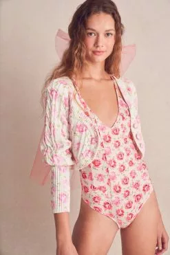 LoveShackFancy Tops Bishop Crop Cardigan 12 LoveShackFancy Tops Bishop Crop Cardigan