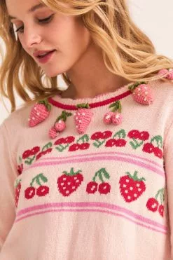 LoveShackFancy Tops Renton Pullover