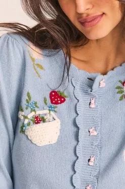 LoveShackFancy Faya Cardigan Tops