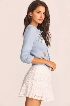 LoveShackFancy Faya Cardigan Tops