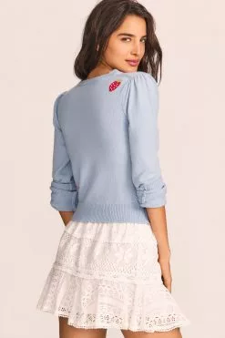 LoveShackFancy Faya Cardigan Tops
