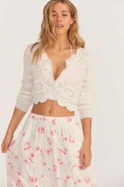 LSF New Arrivals Muriel Crop Cardigan