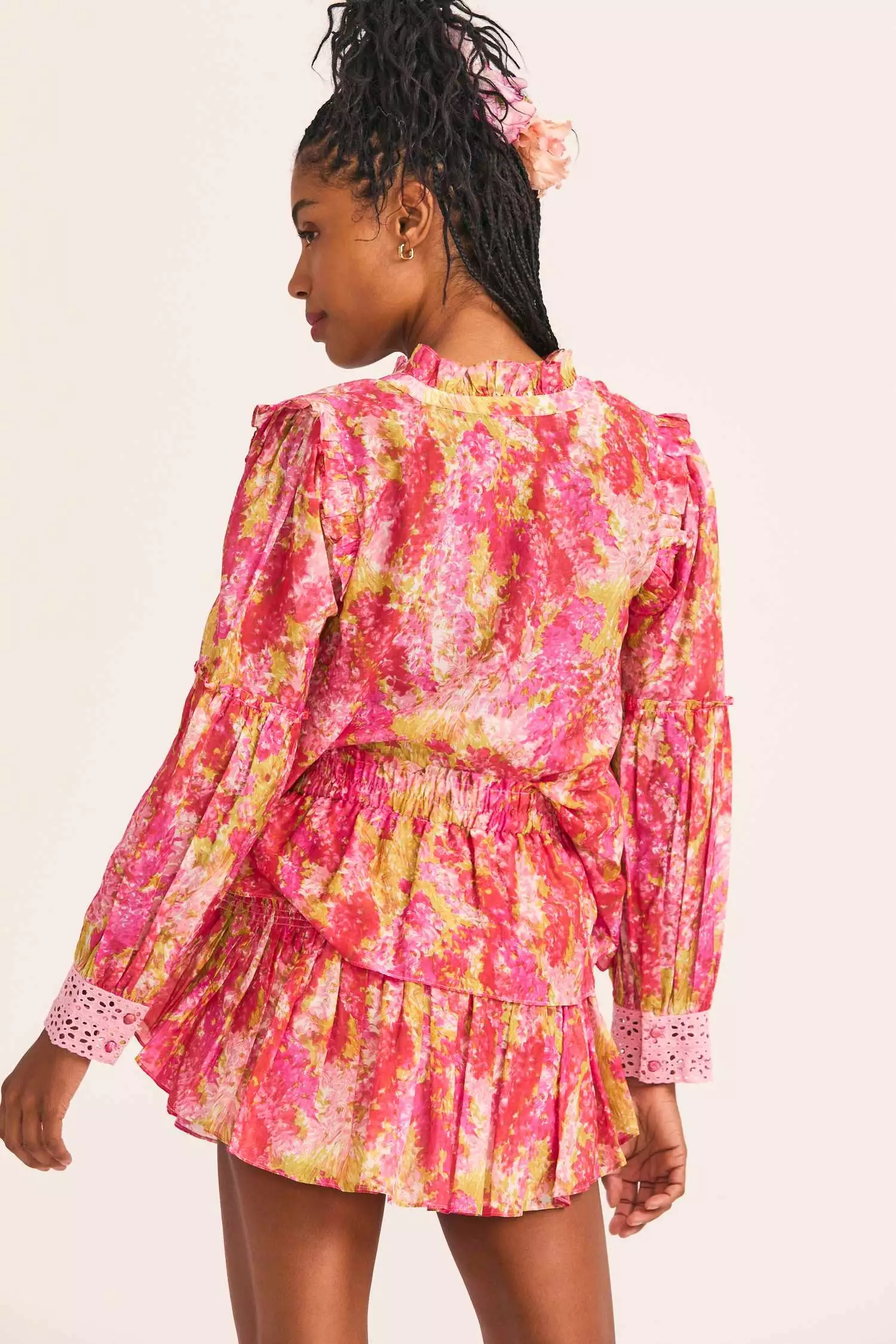 LoveShackFancy Ruffle Mini Skirt 4 LoveShackFancy Ruffle Mini Skirt