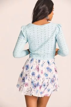 LoveShackFancy Ruffle Mini Skirt New Arrivals