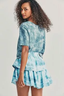 LoveShackFancy Ruffle Mini Skirt