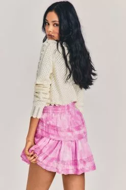 LoveShackFancy Ruffle Mini Skirt