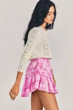 LoveShackFancy Ruffle Mini Skirt