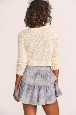 LoveShackFancy Ruffle Mini Skirt