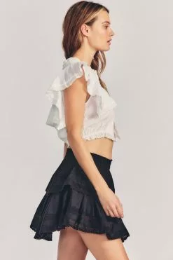 LoveShackFancy Skirts Ruffle Mini Skirt 6 LoveShackFancy Skirts Ruffle Mini Skirt
