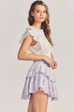 LoveShackFancy Skirts Ruffle Mini Skirt 20 LoveShackFancy Skirts Ruffle Mini Skirt