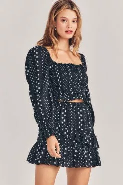 LoveShackFancy Sale Emma Mini Skirt