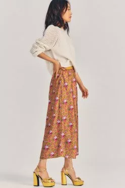 LoveShackFancy Sale Aimee Midi Skirt