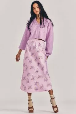 LoveShackFancy Sale Aimee Midi Skirt