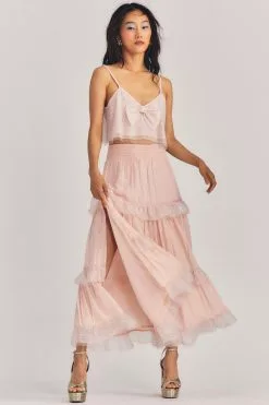 LoveShackFancy Mirella Midi Skirt Sale