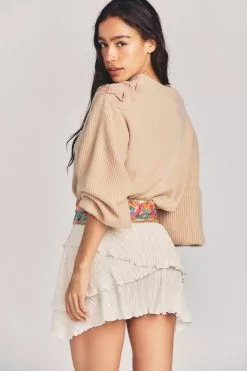 LoveShackFancy Henny Mini Skirt Sale