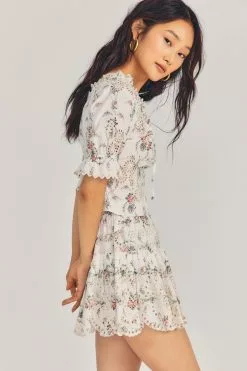 LoveShackFancy Sale Sarie Mini Skirt 6 LoveShackFancy Sale Sarie Mini Skirt