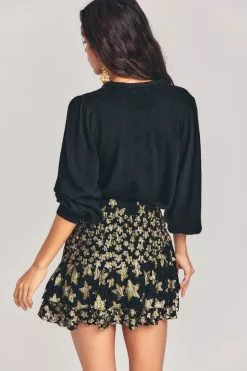 LoveShackFancy Sale Seniya Mini Skirt
