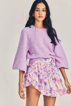 LoveShackFancy Seniya Mini Skirt