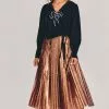 LoveShackFancy Lotty Midi Skirt