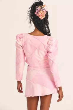 LoveShackFancy Cayde Mini Skirt Skirts