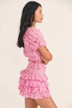 LoveShackFancy Yorkie Mini Skirt Skirts