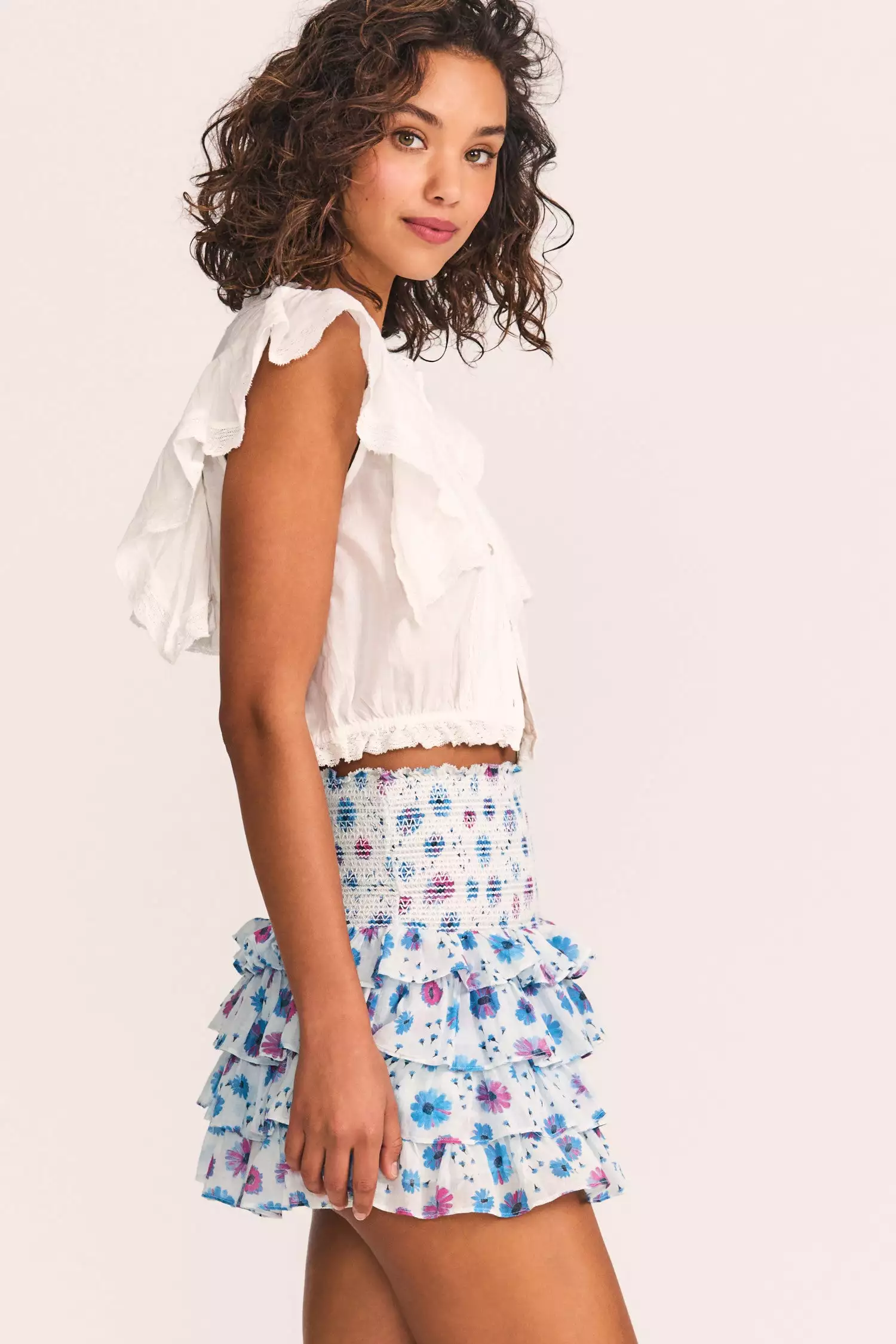 LoveShackFancy New Arrivals Yorkie Mini Skirt 4 LoveShackFancy New Arrivals Yorkie Mini Skirt