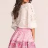 LoveShackFancy Shawna Mini Skirt Skirts