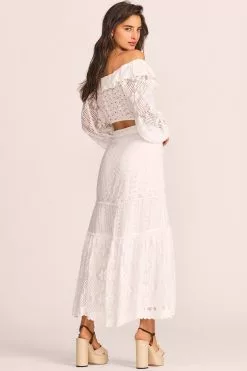 LoveShackFancy Sisto Midi Skirt New Arrivals