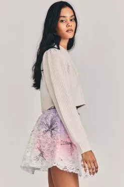 LoveShackFancy Sale Kezia Mini Skirt