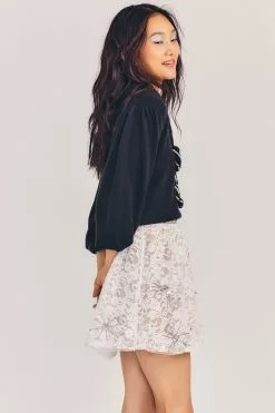 LoveShackFancy Sale Kezia Mini Skirt