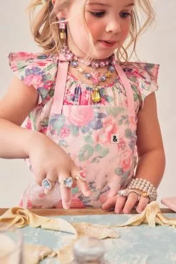 LoveShackFancy X Hedley & Bennett Little Girls Kitchen Apron