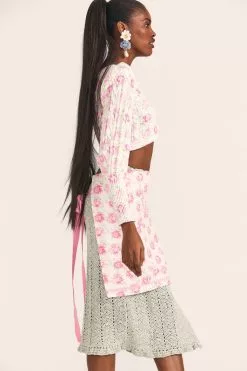 LoveShackFancy X Hedley & Bennett Half Kitchen Apron 6 LoveShackFancy X Hedley & Bennett Half Kitchen Apron