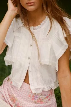 LoveShackFancy Nora Top