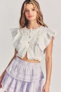 LoveShackFancy Nora Top