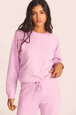 LoveShackFancy Leland Crewneck Sweatshirt