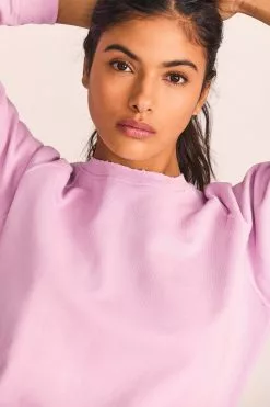 LoveShackFancy Leland Crewneck Sweatshirt