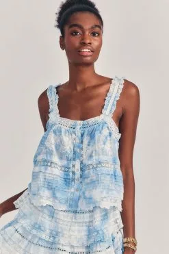 LoveShackFancy Sully Top Sale