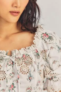 LoveShackFancy Anala Top