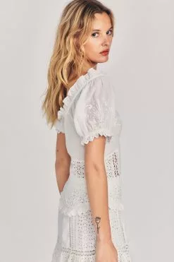 LoveShackFancy Tops Bryant Top