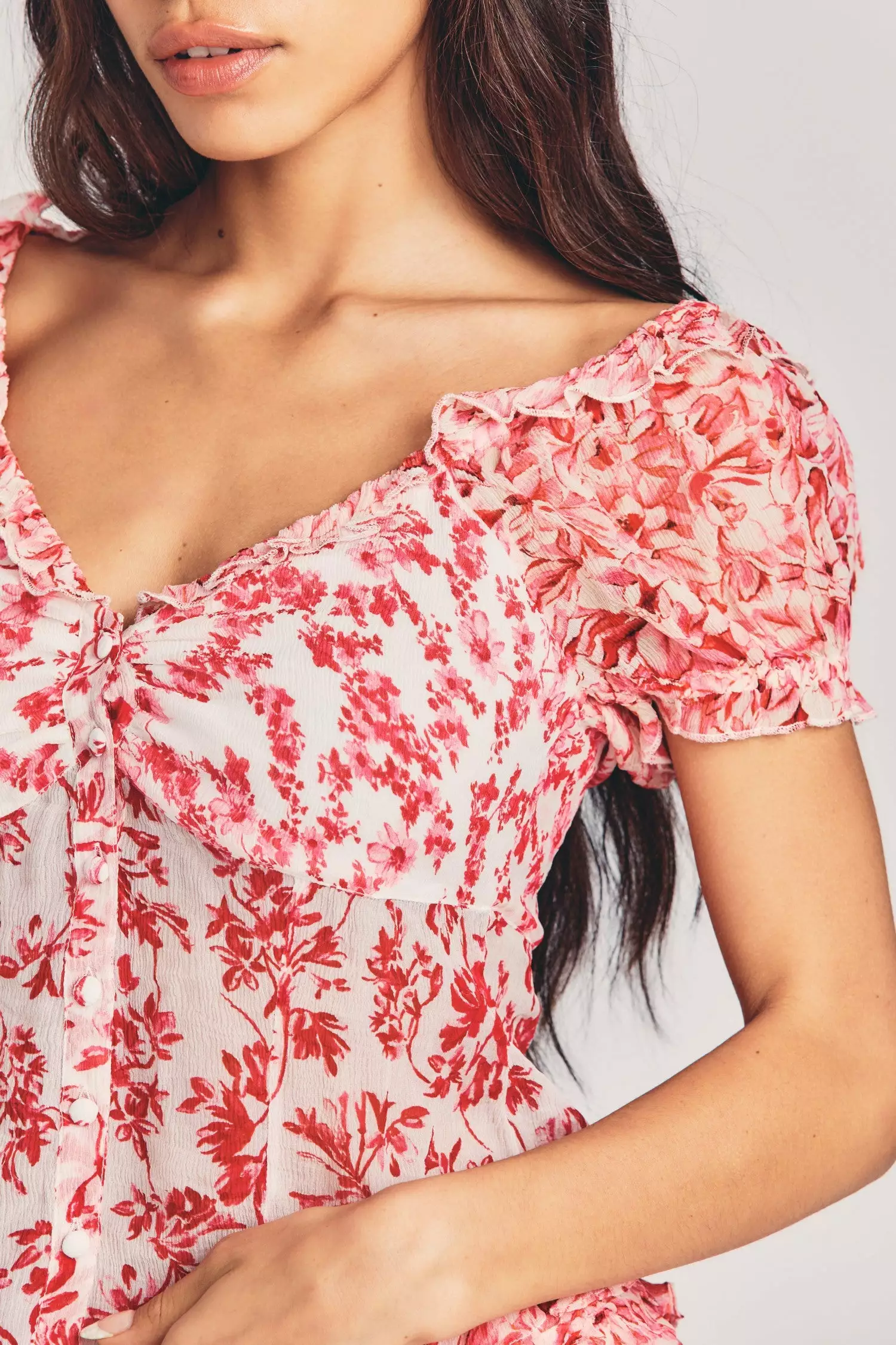 LoveShackFancy Bryant Silk Top 2 LoveShackFancy Bryant Silk Top