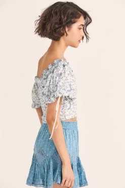 LoveShackFancy Tops Melina Top