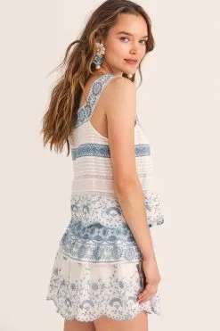 LoveShackFancy Tops Breccan Tank 16 LoveShackFancy Tops Breccan Tank