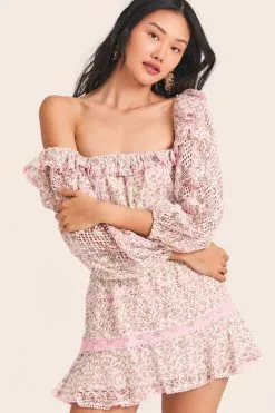 LoveShackFancy Dorabella Crop Top