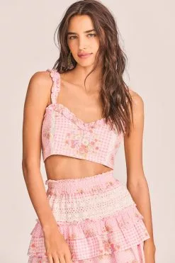 LoveShackFancy Tops Mireya Bralette